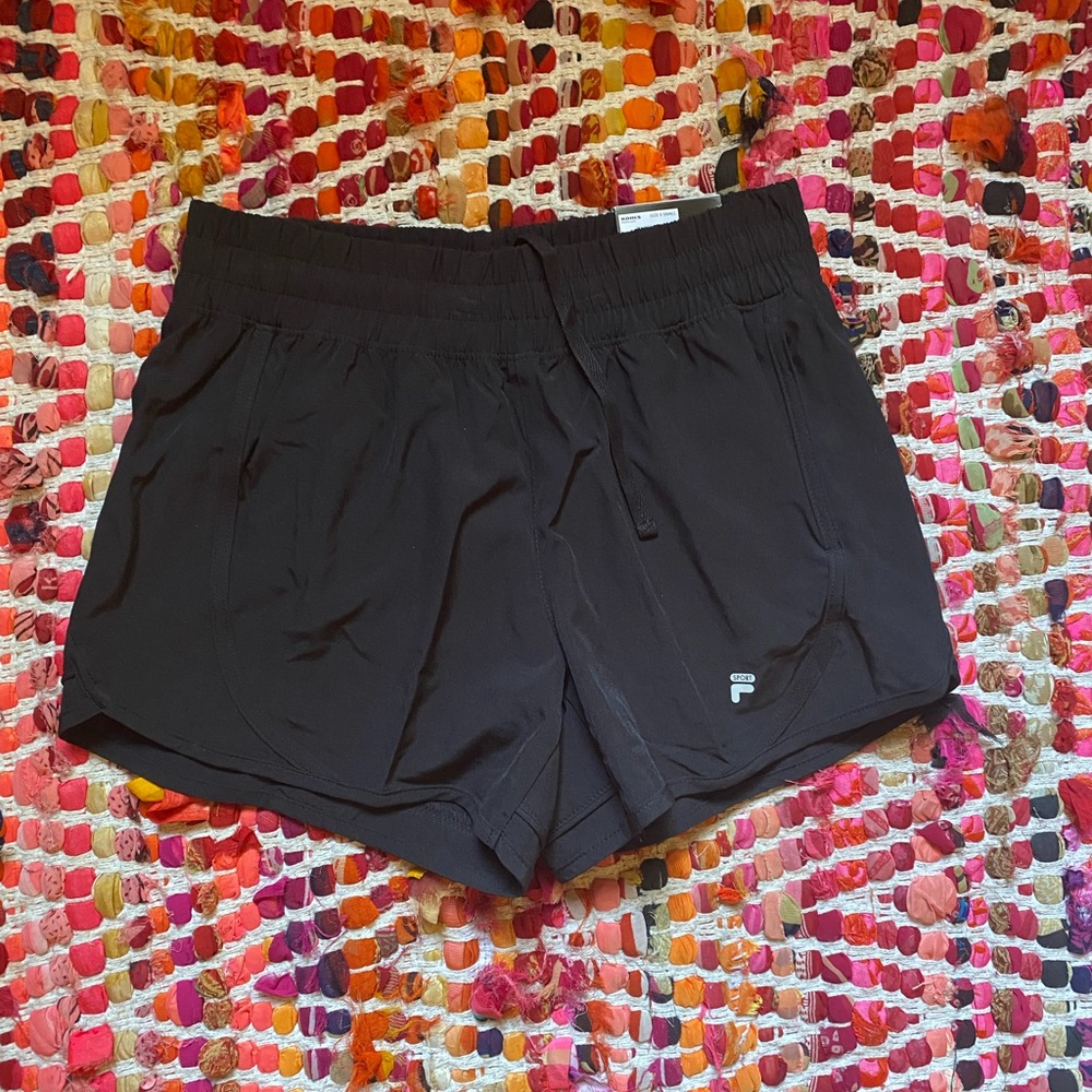 FILA athletic shorts // black // size xs